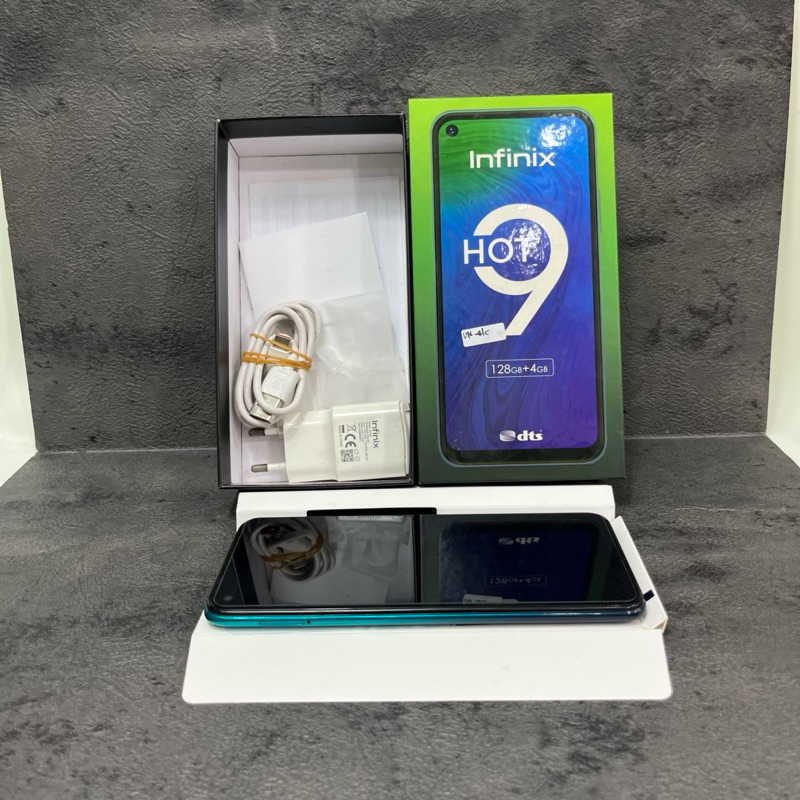 Infinix Hot 9 4/128gb Fullset Second Garansi Resmi