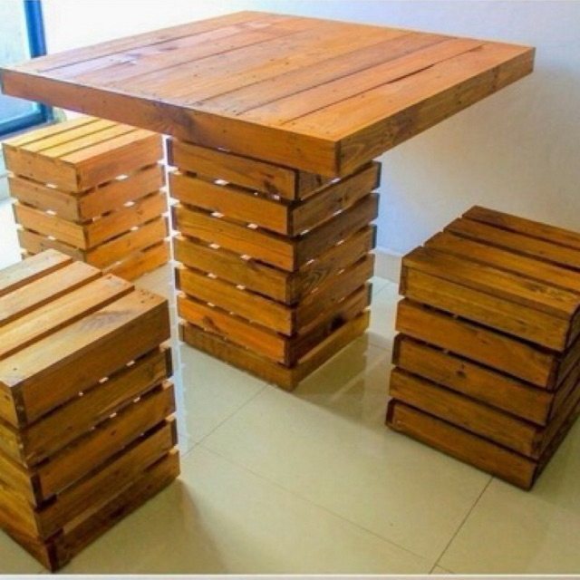 MEJA MINIMALIS OUTDOR TAMAN/CAFE
