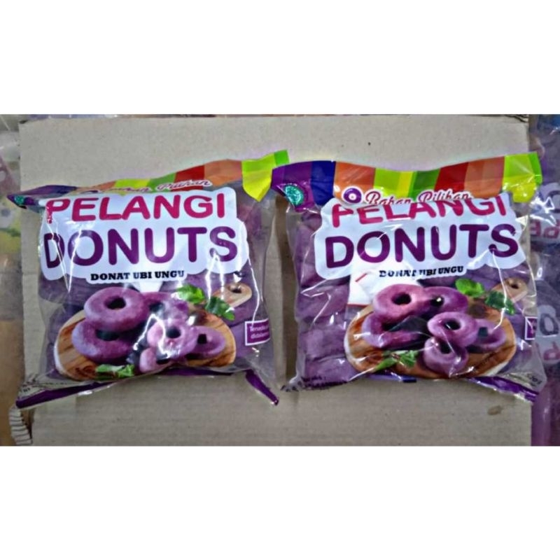 

Pelangi Donat Ubi Ungu Isi 10/21pcs 520 Gram