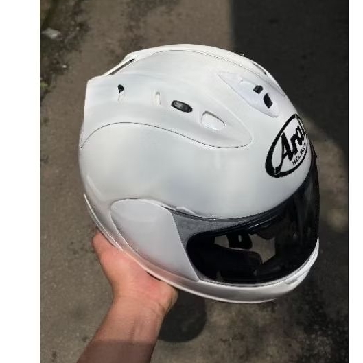 Arai RR5 Solid White (full restorasi)