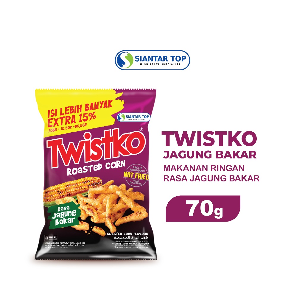 

Twistko Jagung Bakar 70 gr "NEW" - SIANTARTOP