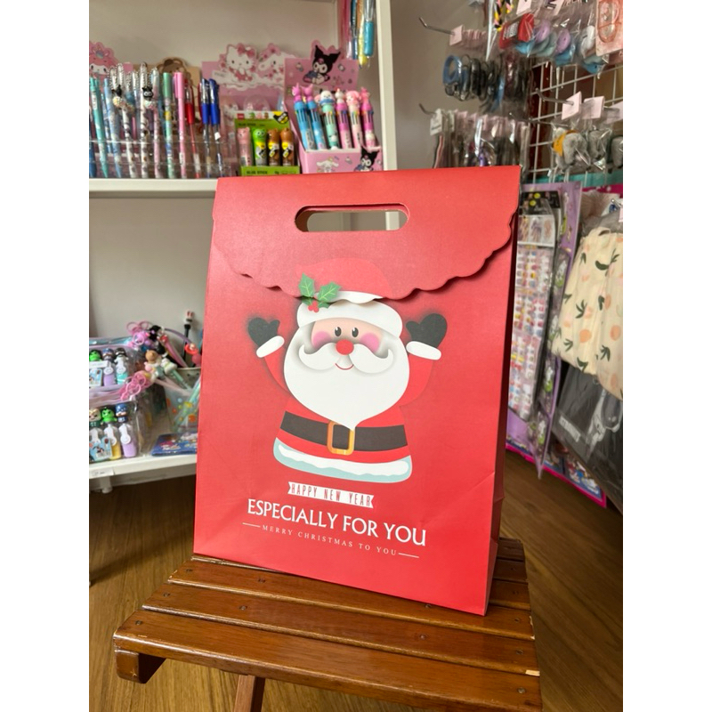 

Paper Bag Christmas Santa Kado Hadiah Tebal Velcro
