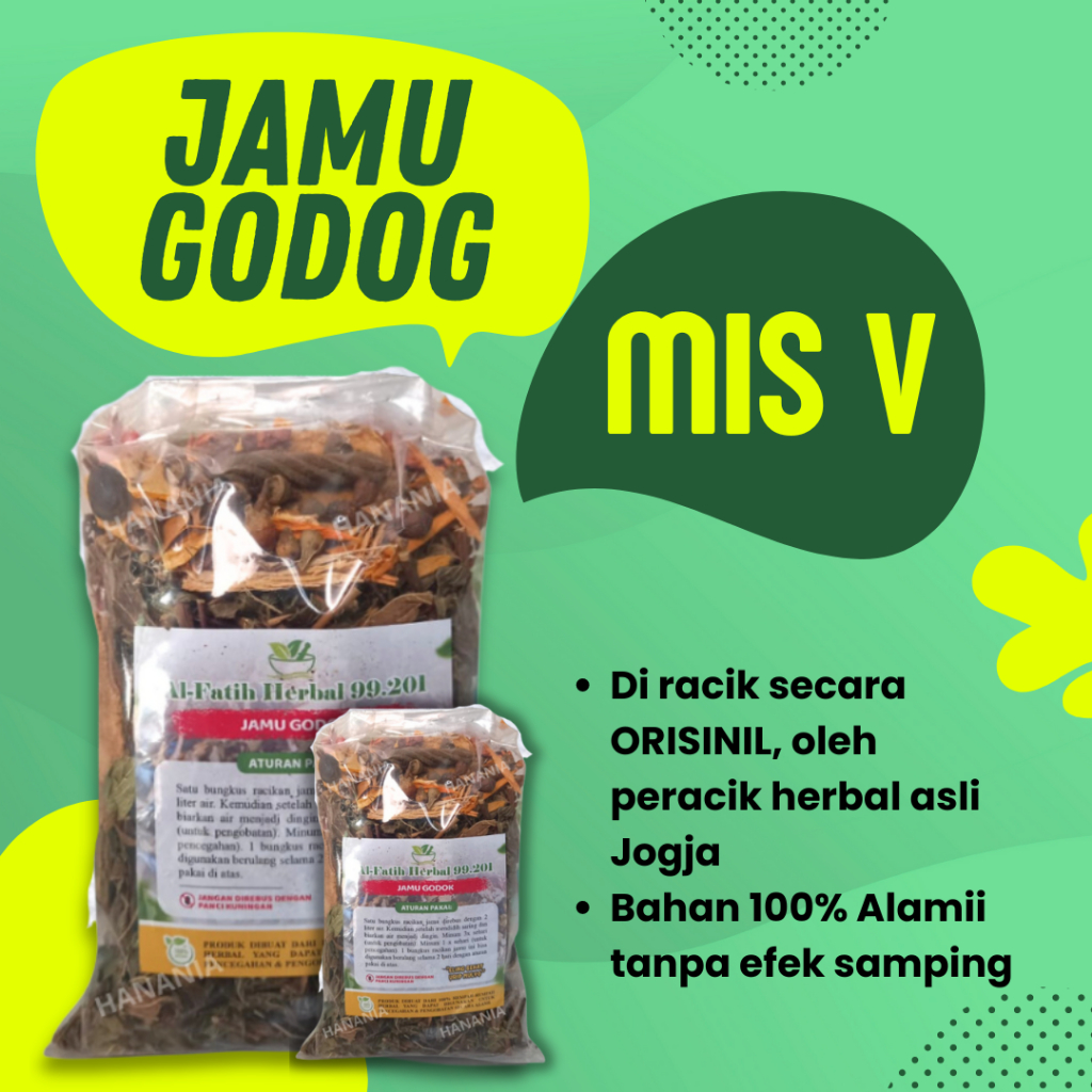 

Herbal Godog Mis V - Jamu Godog Mis V