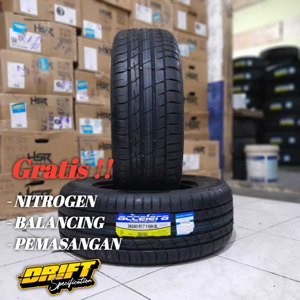 Ban Standar Mobil Toyota Fortuner 265 65 R17 - Accelera 265 65 R17 IOTA ST68