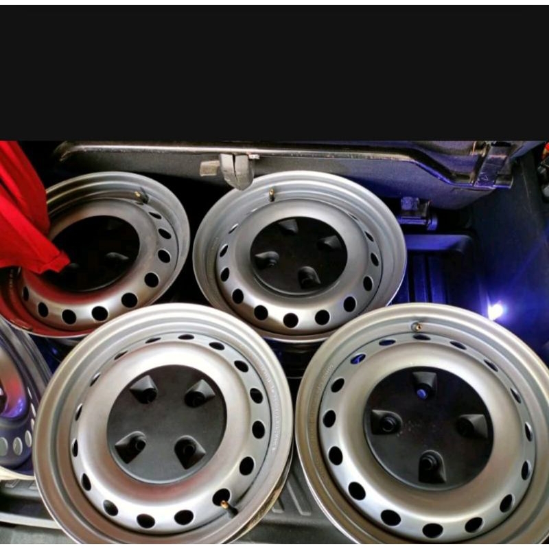 Center Dop CustomVelg Kaleng PCD 4×114 bisa untuk Ring13/ Ring14/ Ring15/ Ring16/ Ring17/ Ring18