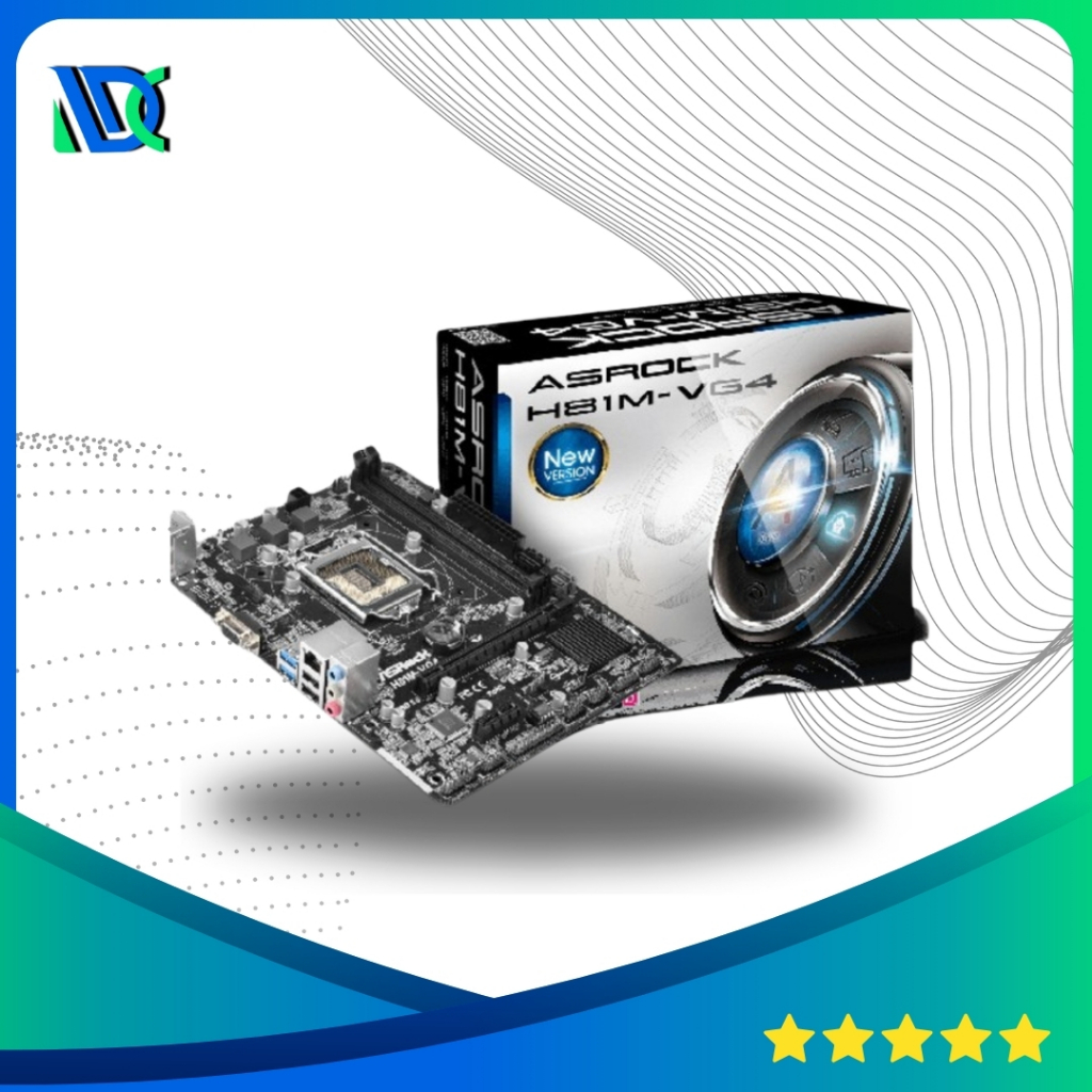 MOTHERBOARD ASRock H81M-VG4