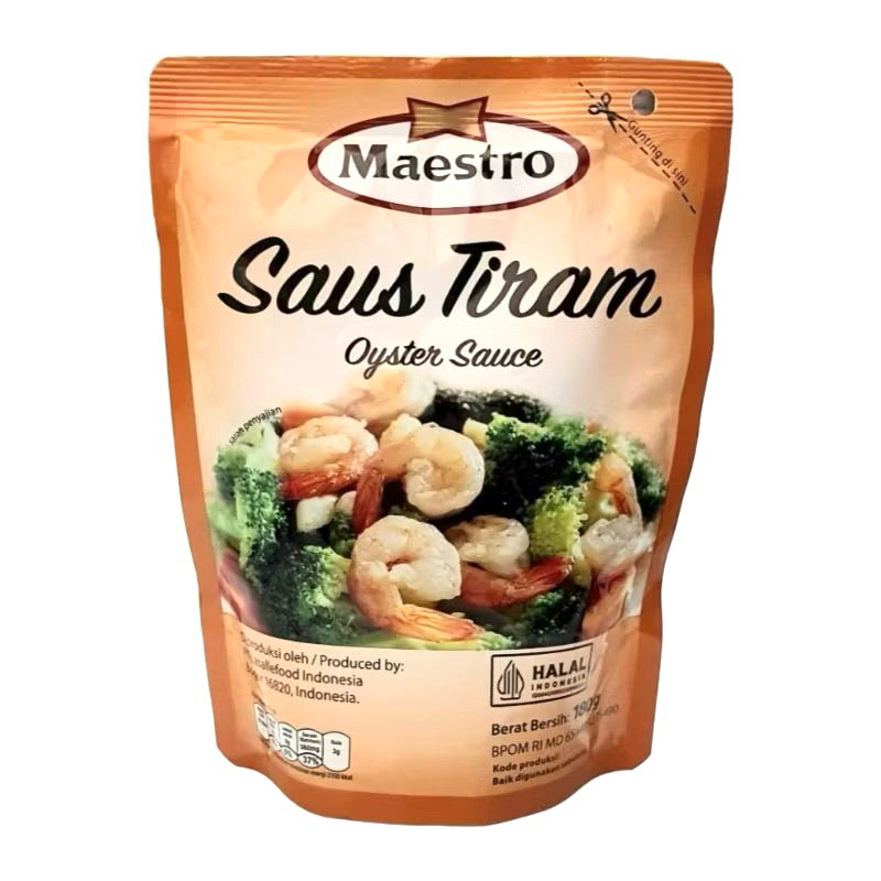 

Maestro Saus Tiram Oyster Sauce 180g