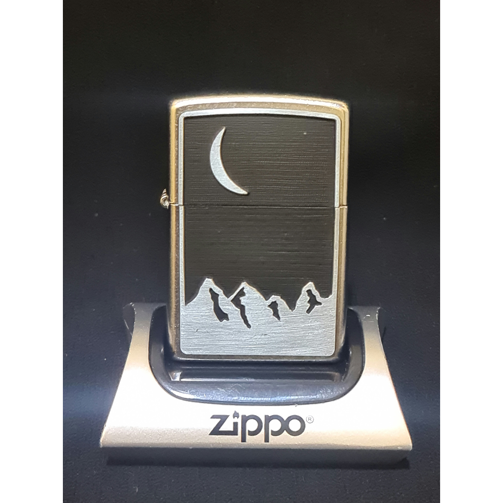 Zippo MARLBOROS MOON OVER MOUNTAINS tahun 2000 Original