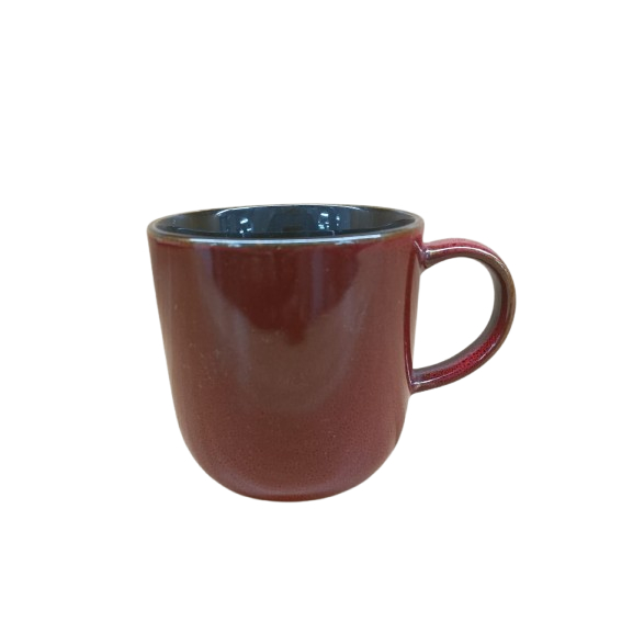 Winston Mug Keramik 420cc Glasir Red 2024D