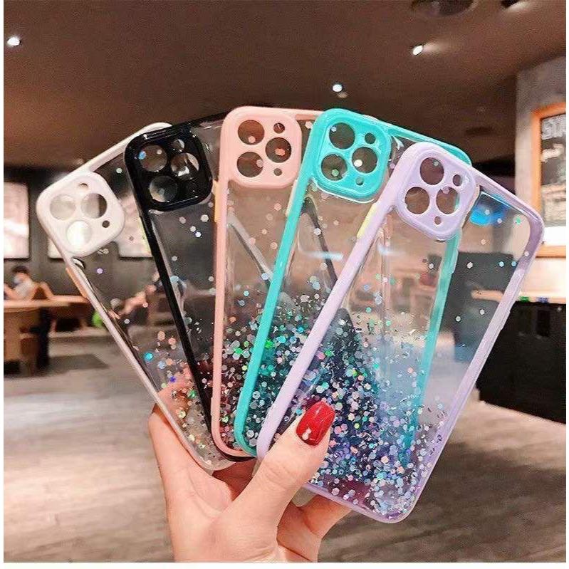 CASE IPHONE GLITTER IPHONE 12 PRO 12 PRO MAX // CASING IPHONE GLITTER 2 TONE GRADASI 12 PRO 12 PRO M
