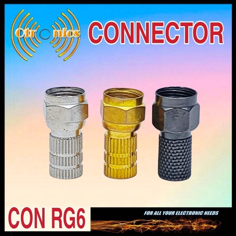 Connector F5C RG6 Drat Connector Parabola Connector Spliter