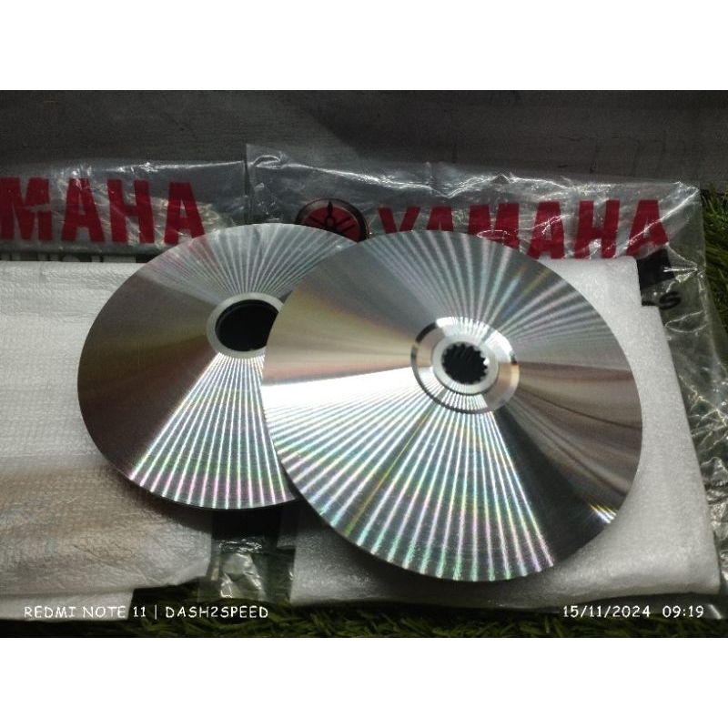 PULLEY CUSTOM MODIF NMAX OLD/NEW/NEO/NEO S/AEROX/LEXI (BUBUT+KEROK JALUR ROLLER+INTERLOCK)