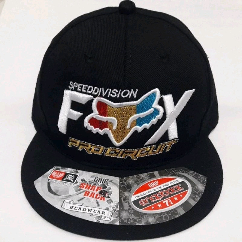 topi snapback racing fox / topi snapback racing / topi snapbak 0065