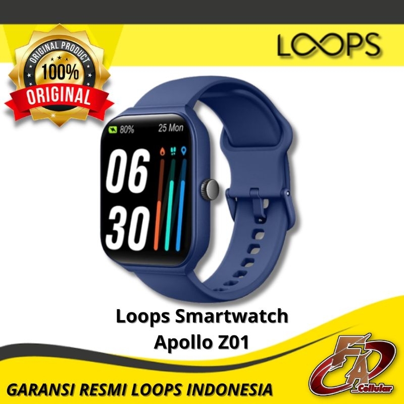 Loops Smartwatch Apollo Z01 - Original Resmi Loops Indonesia