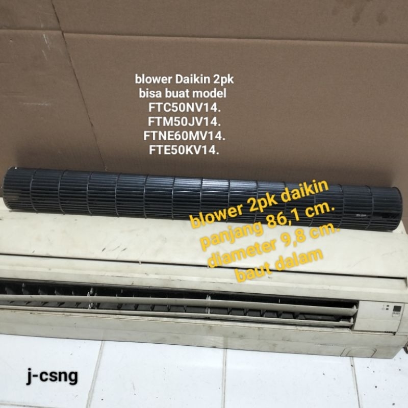 BLOWER INDOOR AC DAIKIN 2PK THAILAND (copotan orisinil )