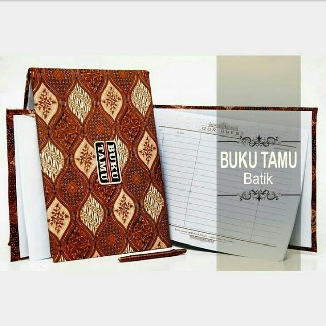 

BUKU TAMU BATIK ISI 10 LEMBAR MURAH
