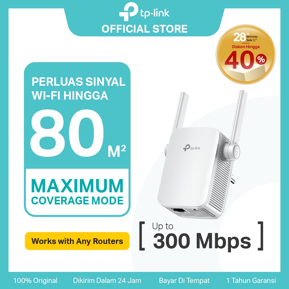 TP-Link TL-WA855RE WA854RE WA850RE WA860RE N300 WiFi Extender Penguat Sinya Repeater Access Point