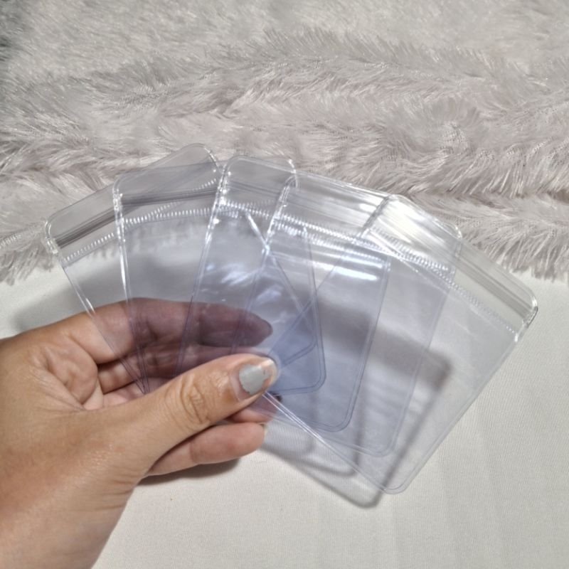 

[10 PCS] Plastik PVC 6 x 8 cm bening tebal