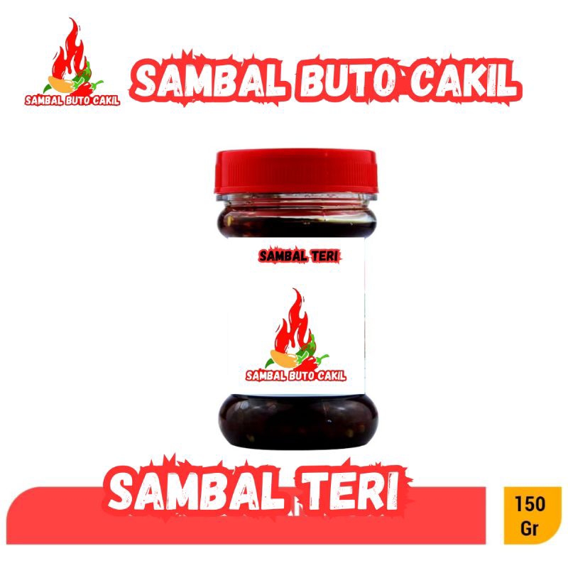 

Sambal TERI 150gr / sambel enak / sambel pedes / sambel rumahan