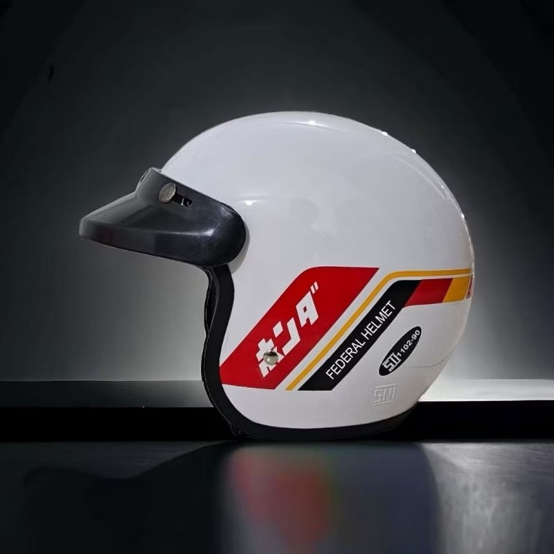 Helm bogo dewasa Honda GL series retro