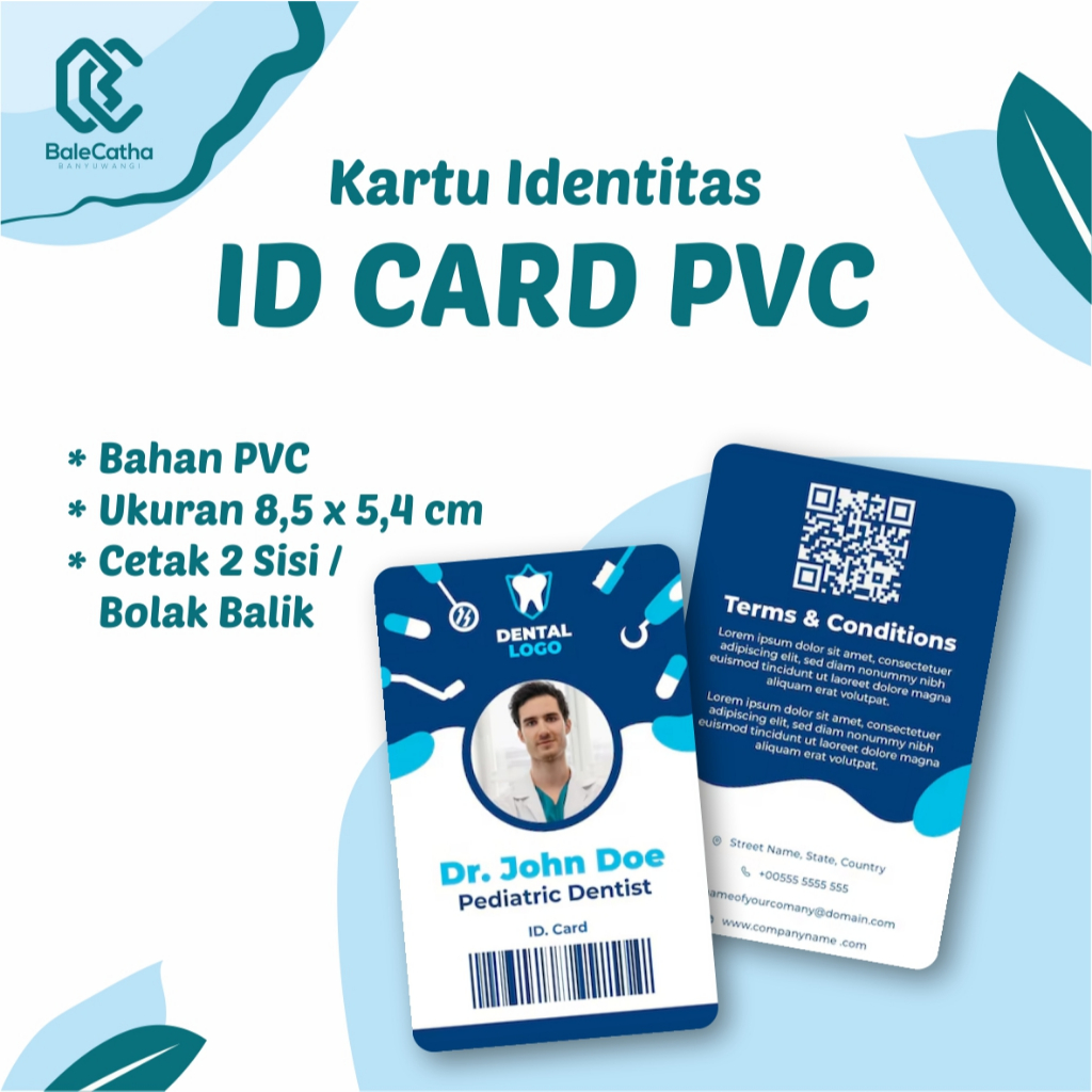 

CETAK ID CAD PVC CUSTOM | Membercard, ID Karyawan, Krtu Pelajar, dll