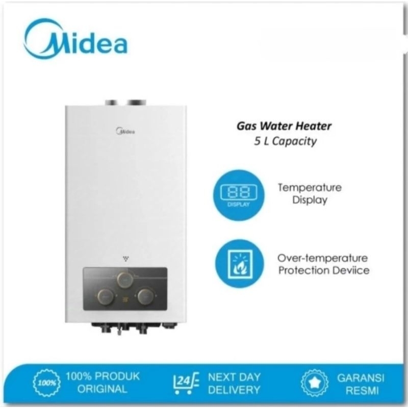 Pemanas Air Gas MIDEA JSD-10 Water Heater