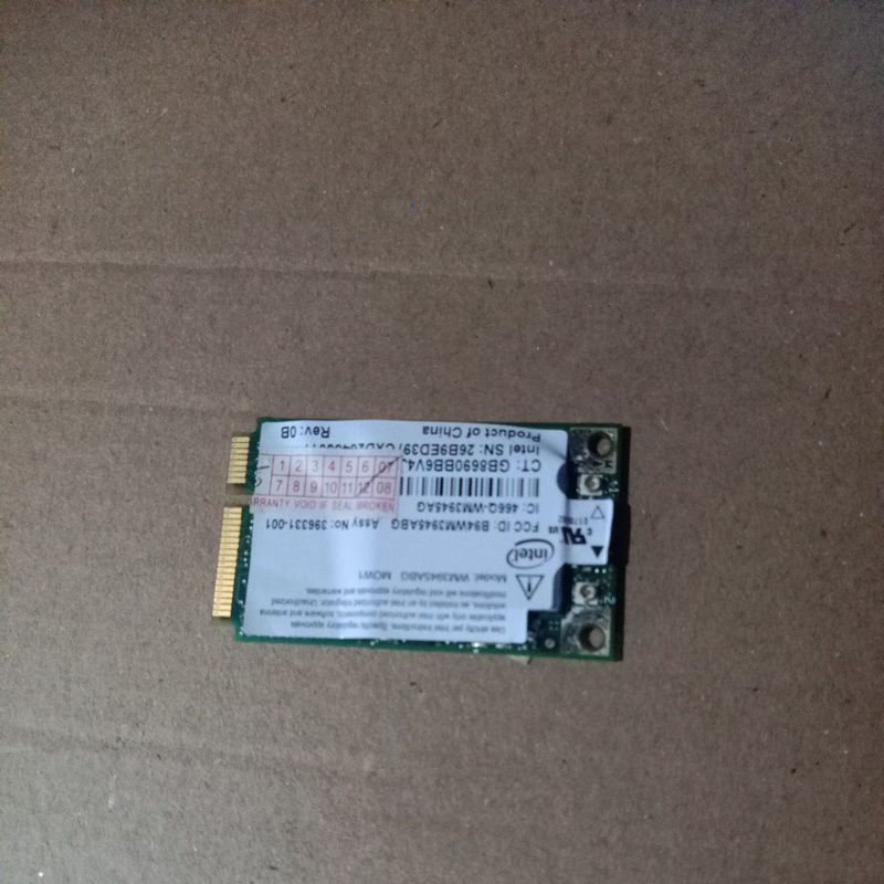 WIFI CARD LAPTOP COMPAQ PRESARIO V3500
