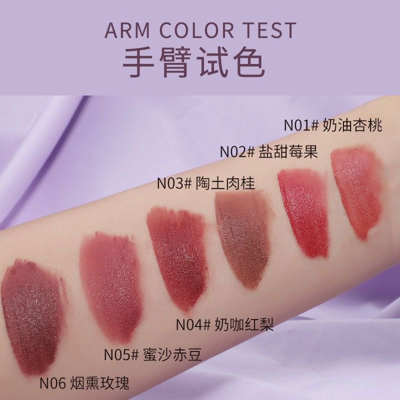 [COD]BIYA Lipstik Velvet Lip Mud Matte