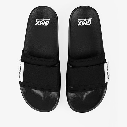 Geoff Max  Quincy Black Sandal Slop Slipper Sandal Uni Anti Slip