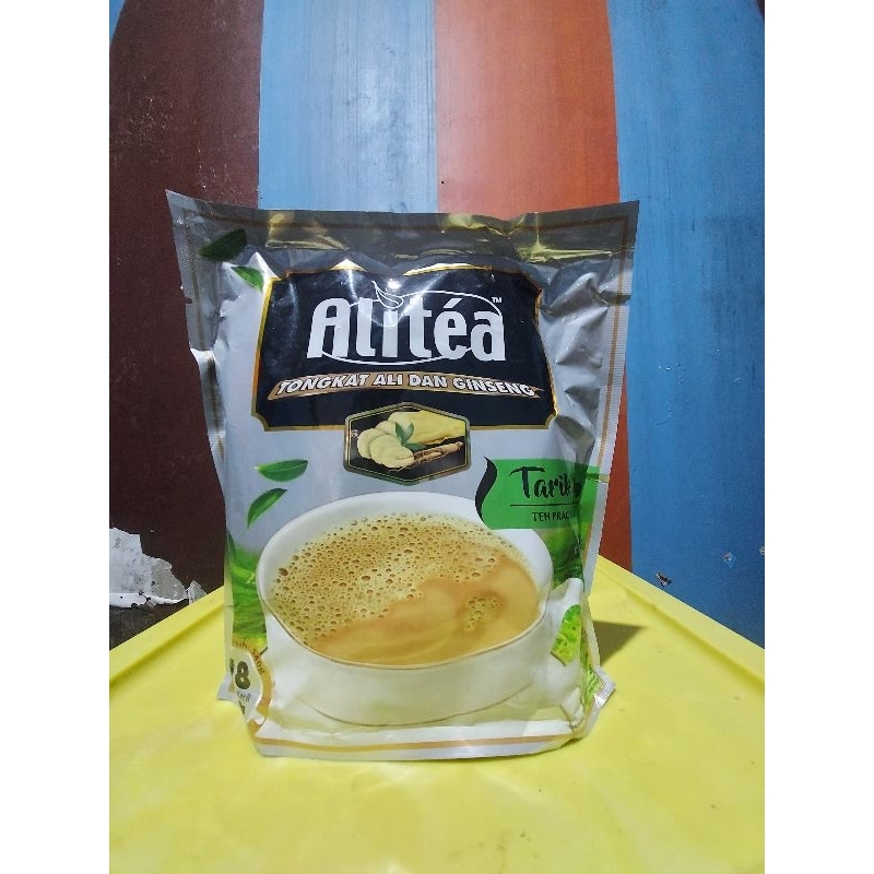 

Alitea Tongkat Ali dan Ginseng (18x30gr) Alitea Teh Tarik Malaysia Ginseng