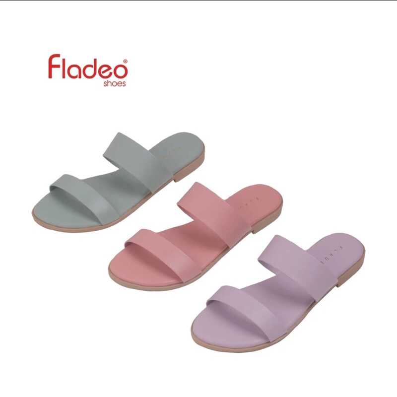 Sandal Wedges Anak Branded / Sandal Slop Anak Cewek Fladeo Kids