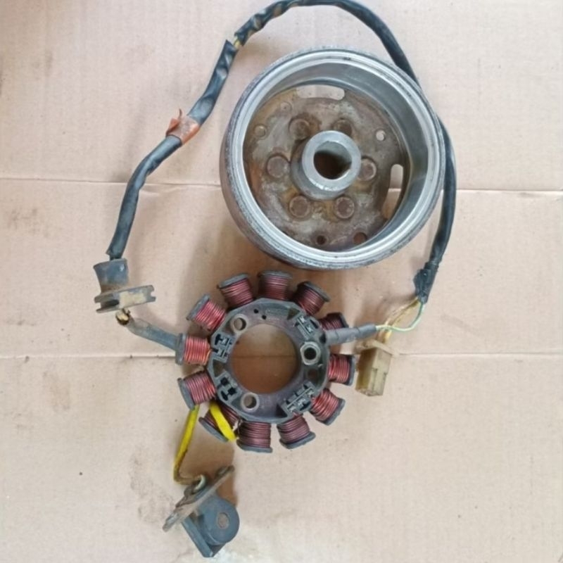 magnet spul Honda Vario old bekas copotan spul magnet Honda Vario karburator