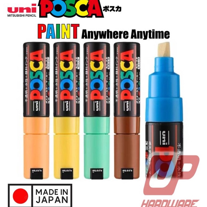 

KODE U82K UNI POSCA PC8K Paint Marker Broad Tip