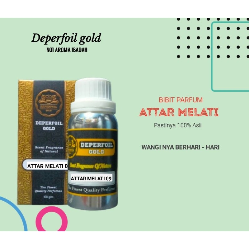 Deperfoil Parfum attar melati 100gr Segel | Parfum Best Seller Atar Melati