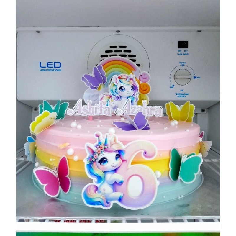 

Topper kue ulang tahun unicon