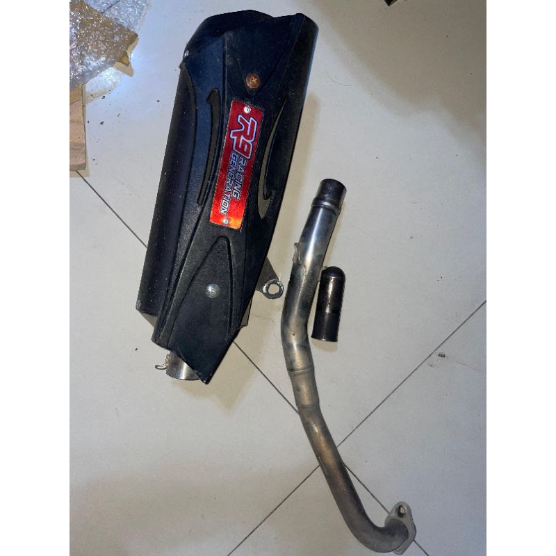 Knalpot R9 misano nmax old second