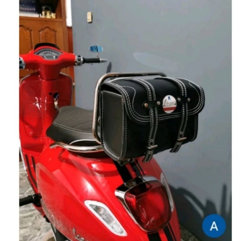 sasashop300 - tas bagasi motor listrik t3 smooth zuzu uwinfly sepeda listrik universal