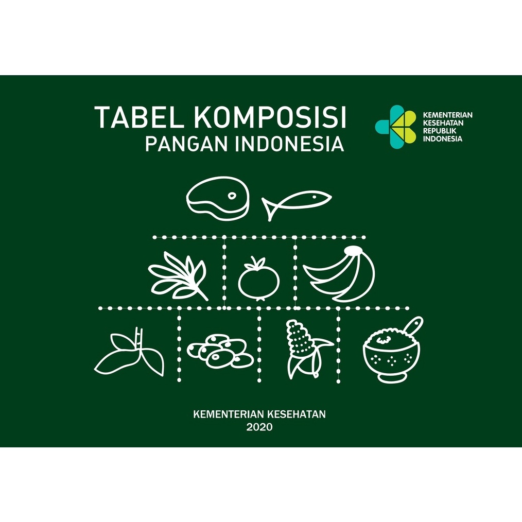 KODE N6O Buku Tabel Komposisi Pangan Indonesia TKPI 22