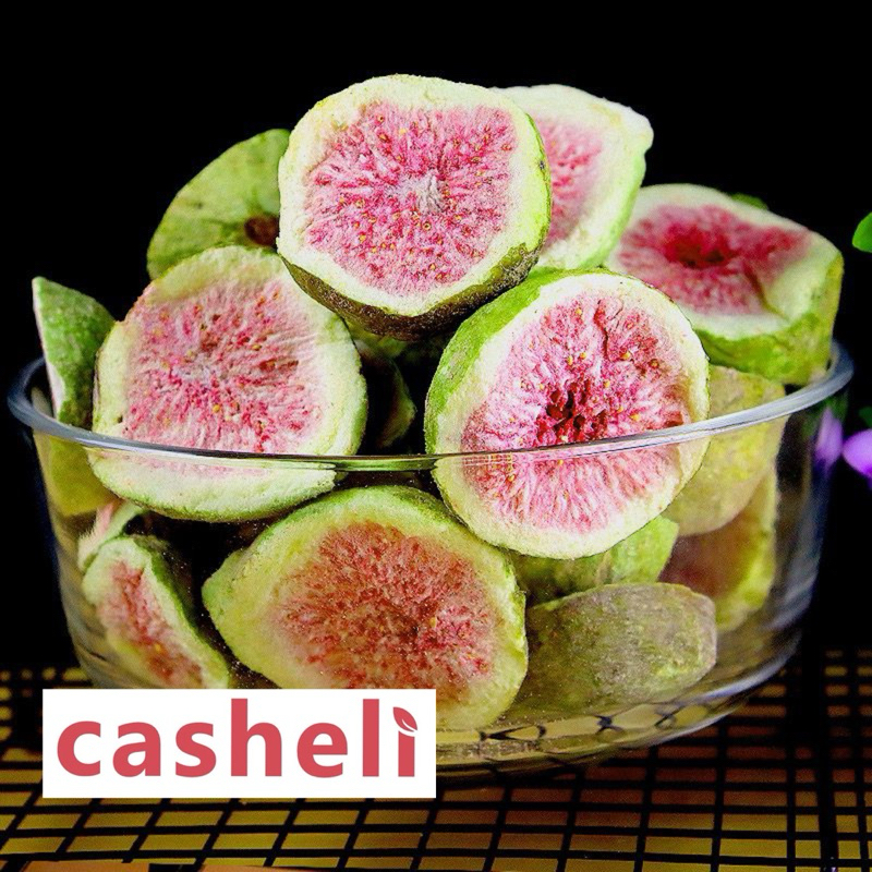 

QH casheli Crispy Fig Freeze-dried Fig Buah Tin 30g Buah Asli