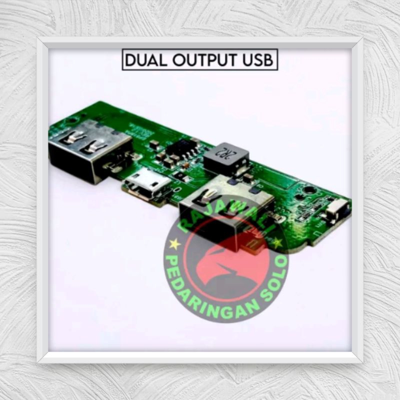 MODUL POWERBANK DUAL OUTPUT DIY POWERBANK