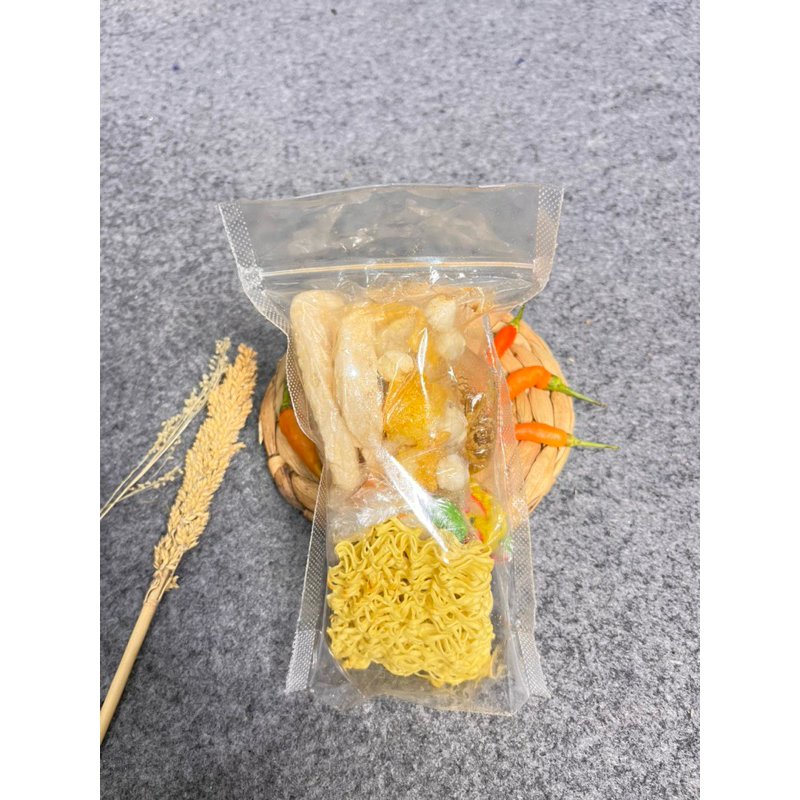 

SEBLAK CUANKI/seblak toping keringan cuanki/seblak instan/seblak murah HOTE BITE SNACK