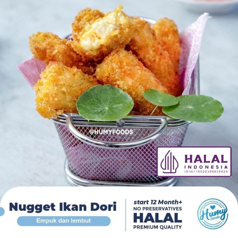 

NUGGET IKAN DORI WORTEL (+/-250gr) HOMEMADE tanpa Pengawet