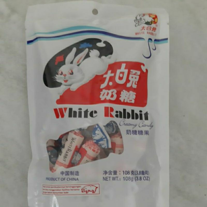 

Permen white rabbit (non-halal)