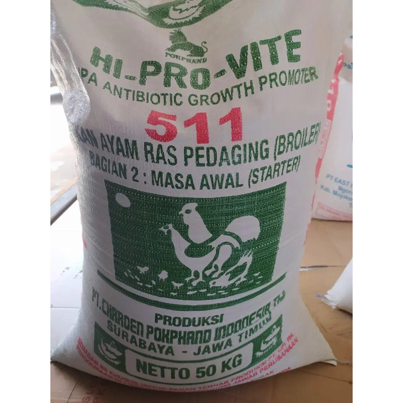 Livvicstore Pur Ayam Starter Pedaging Pur Ayam Bangkok 591 592 511 Hi Pro Vite Ayam Anakan Remaja &