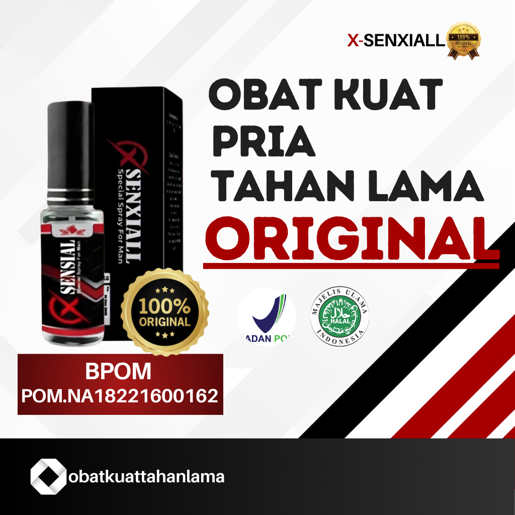 X-Senxial Spray Obat Kuat Pria Tahan Lama Obat Kuat Herbal Obat Kuat Asli Obat Kuat Ampuh ORIGINAL