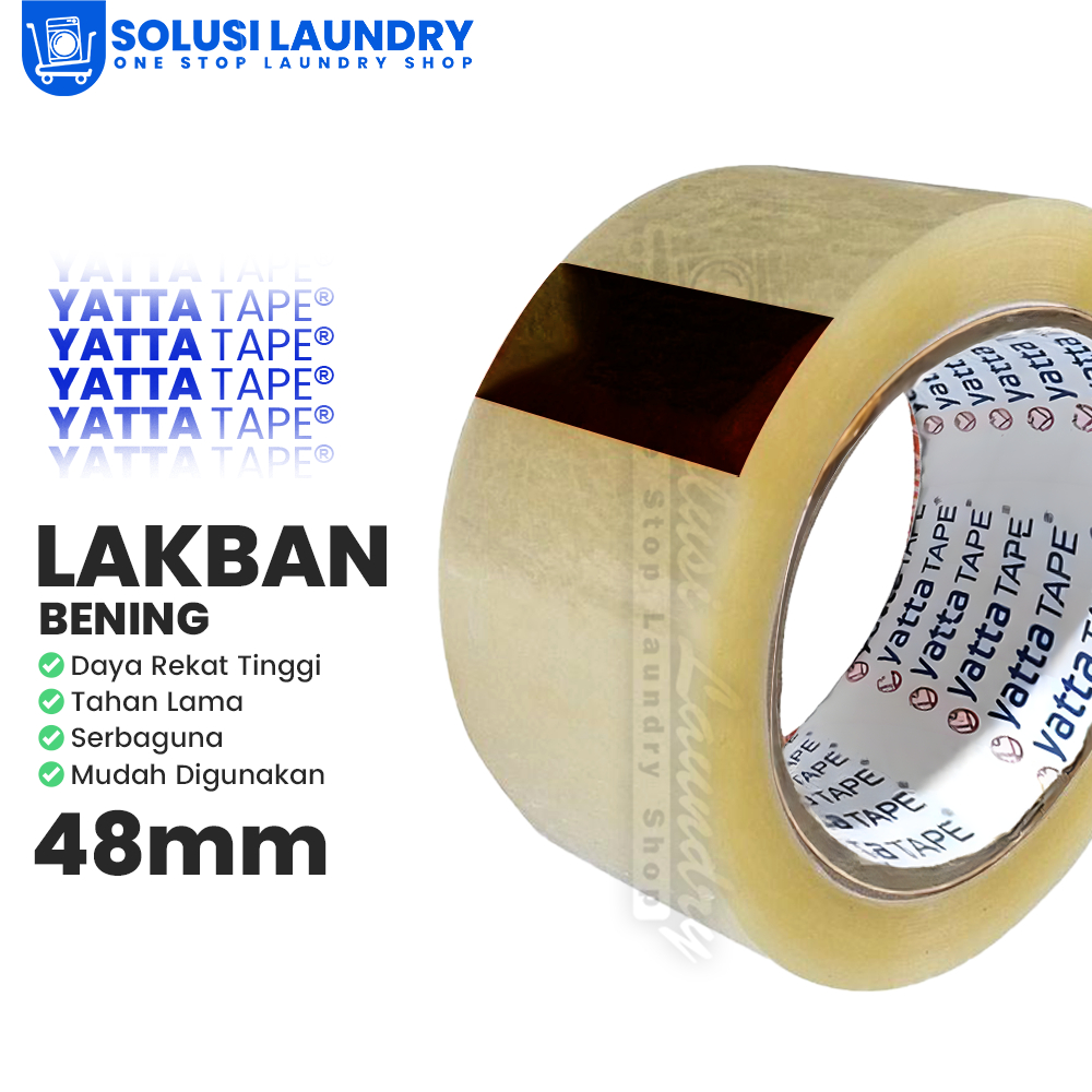 Yatta Tape Lakban Bening 48mm