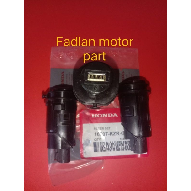 power outlet motor Honda Scopy  k93 Scopy k2f Beat new PCX 150/160 12 v all Honda bisa buat mobil