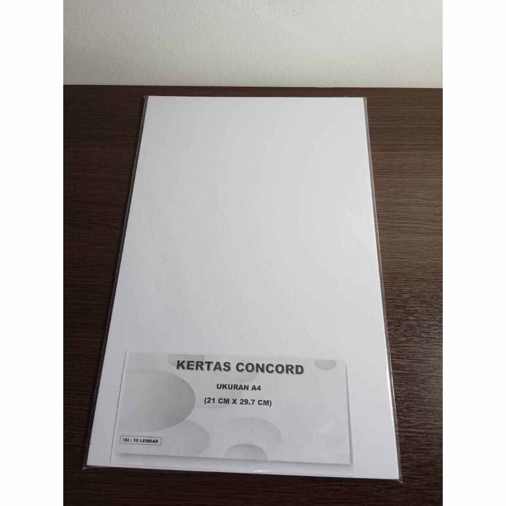 

KERTAS CONCORD // KERTAS TEBAL // KERTAS SERTIFIKAT isi 10 lembar /pack