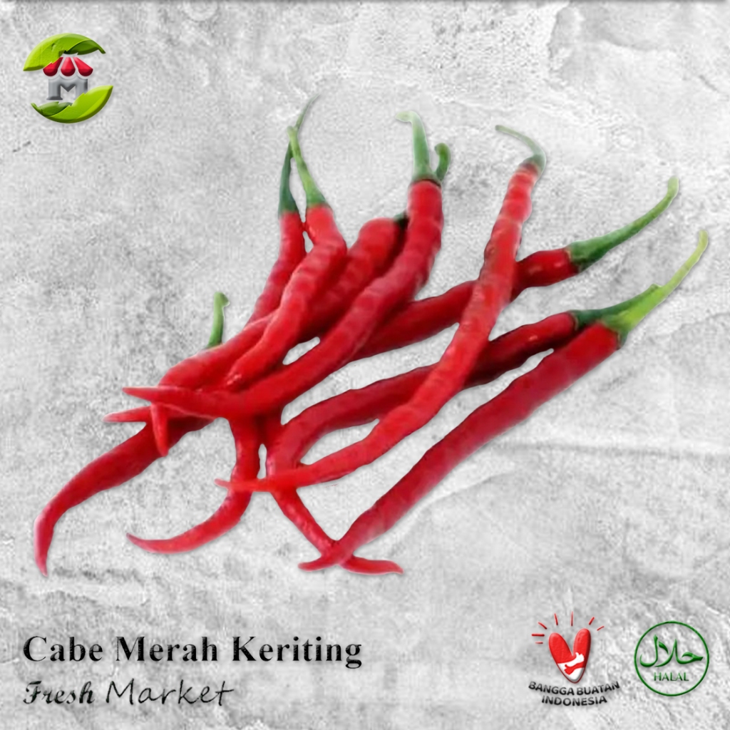 

[JAKTIM] Cabe Merah Keriting Pack 250gr