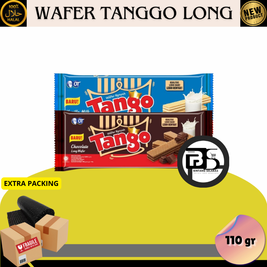 

TANGGO WAFER LONG 110GR 1 KARTON ISI 24 PCS